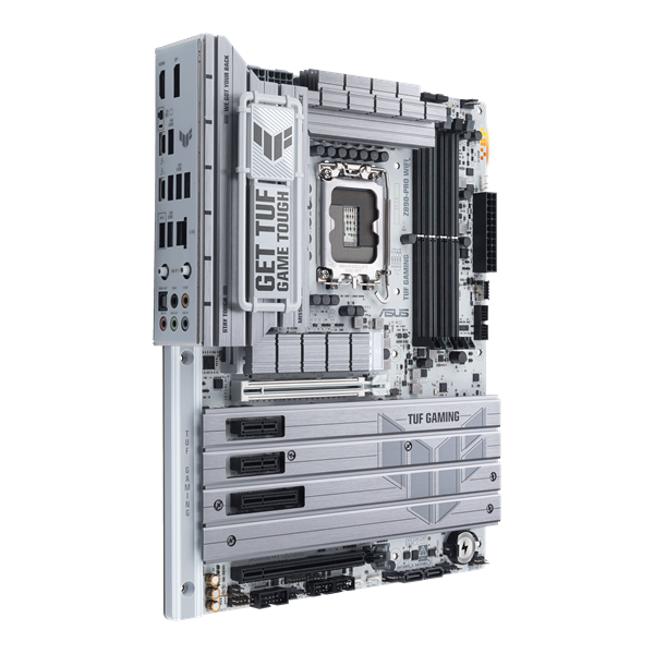 Материнская плата ASUS TUF GAMING Z890-PRO WIFI, LGA1851, Z890, 4*DDR5, 4*SATA, 4*M.2, 6*USB 3.2, 2*PCIx16, 1*PCIx4, 2*PCIx1, 2*Thunderbolt™ 4, HDMI+DP, ATX; 90MB1IR0-M0EAY0