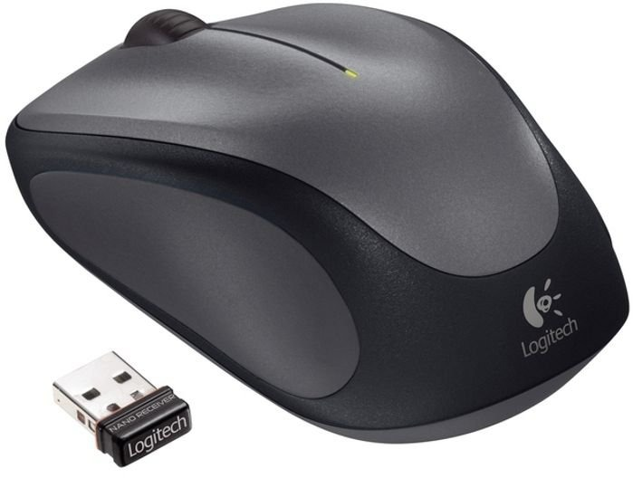 Мышь Logitech Wireless Mouse M235, Grey, CN, [910-002201/910-002692] (незначительное повреждение коробки)