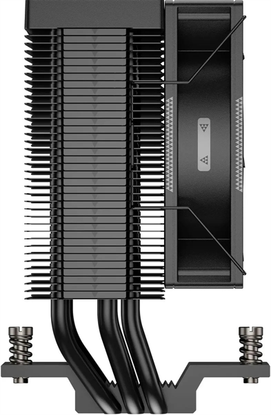 Кулер для процессора PCCooler R300 BK S115X/1200/1700/1851/AM4/AM5 (TDP 150W, 92mm Fan, 3 тепловые трубки 6мм, 800-2200RPM, 18-30dBa)