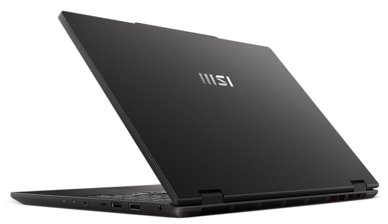 Ноутбук MSI Venture A16 AI+ A3HMG AMD Ryzen AI 5 340 16" 16:10 2K OLED (2048*1280) 120Hz,DDR5 16GB (8GB*2),512GB SSD, Intel Arc Graphics,75Whr,1,9kg,1y,Dos,Solid Gray