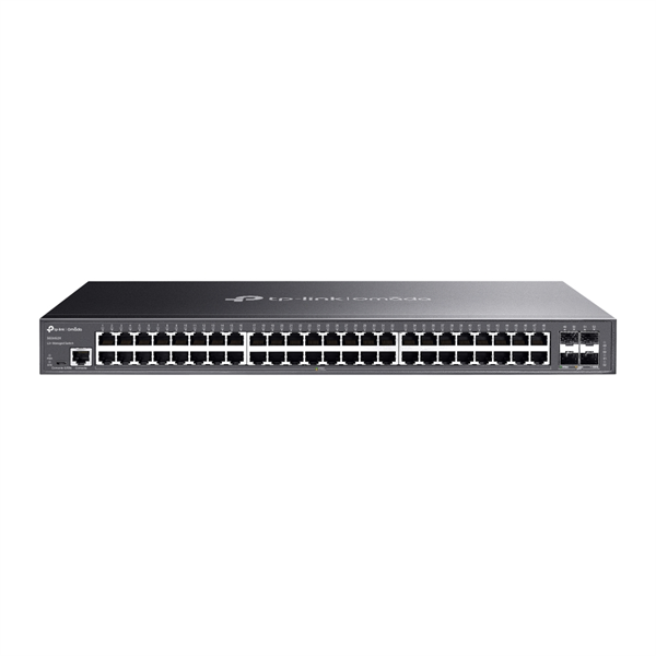 Коммутатор TP-Link SG5452X, Omada 48-Port Gigabit Stackable Lite L3 Managed Switch with 4 10G Slots