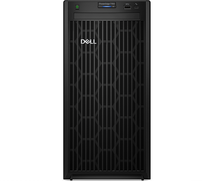 DELL PowerEdge T150 4LFF/E-2324G/1x16GB UDIMM/PERC S150/ 1x2TB SATA/ Broadcom 5720/ IDRAC9 BASIC/300W/1YWARR