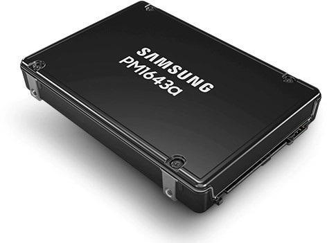 Samsung Enterprise SSD, 2.5"(SFF), PM1643a, 1600GB (1.6TB), SAS 12Gb/s, R2100/W1800Mb/s, IOPS(R4K) 430K/60K, MTBF 2M, 3DWPD/5Y(official FW mod), TBW 8760TB, OEM
