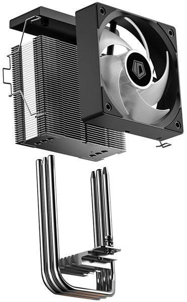 Кулер для процессора ID-COOLING SE-903-XT V2 ARGB LGA1851/1700/1200/115X/AM5/AM4 (30шт/кор, TDP 150W, PWM, 3 тепл.трубки прямого контакта, FAN 100mm, Addressable RGB LED) RET