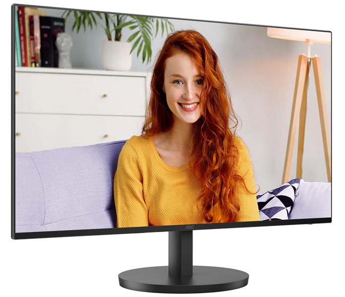 Мониторы 23,8" AOC 1920х1080 WLED 16:9 IPS 300cd, 1500:1, 20M:1, 4ms, 178/178, VGA, HDMI, DP, 120Hz, Speakers, Tilt, Internal, VESA, Black, 3y