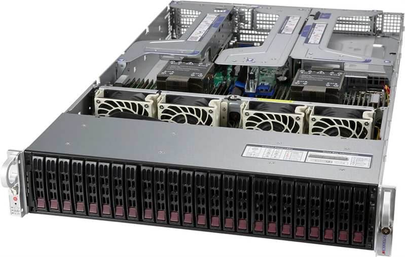 Серверная платформа Supermicro Ultra SuperServer 2U 220U-TNR noCPU(2)3rd Gen Scalable/TDP 270W/no DIMM(32)/8 NVMe+ 16 SATA(CBL-KIT-220U-TNR-8)/2x10Gbase-T 2x10G SFP+/ AOC-2UR68G4-i4XTS/2x1600W/SFT-DCMS-SINGLE
