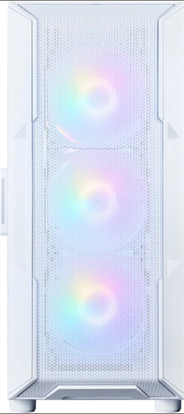 корпус ZALMAN i3 NEO V2, ATX, WHITE, FRONT MESH, WINDOW, 2xCombo (3.5" or 2.5"), 1x2.5", 1xUSB Type C, 1xUSB3.0, FRONT 3x120mm FRGB, REAR 1x120mm FRGB