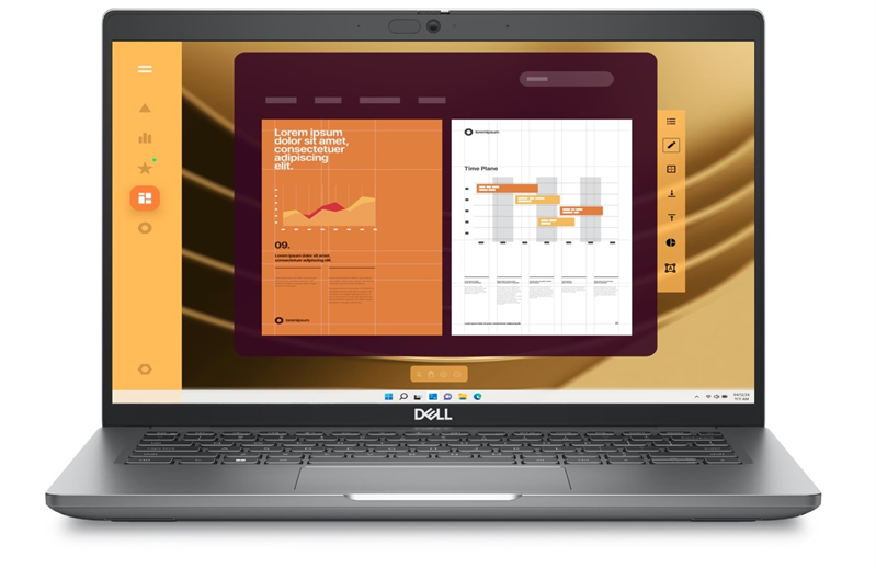 ноутбук DELL Latitude 5450 Core 7Ultra 155U 14,0" FullHD WVA AG 16GB (2x8GB)DDR5 512GB SSD Intel Graphics,3cell,Backlit,Thunderbolt,2y,Linux,1,37kg,KB Eng/Rus