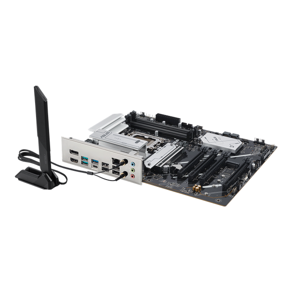 Материнская плата ASUS PRIME B860-PLUS WIFI, LGA1851, B860, 4*DDR5, 4*SATA, 2*M.2, 3*USB 3.2, 4*USB 2.0, Type-C, 5*PCIx16, DP+HDMI, ATX; 90MB1K50-M0EAY0