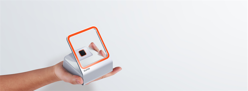 Сканер штрихового кода SUNMI NS010 Blink USB Code128/QR-CODE Reader, Windows/iOS/Android/Linux, CN&EN (Beep)