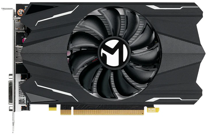 Видеокарта MAXSUN MS-GTX1050Ti TF 4G//GTX1050Ti HDMI, DP, DVI, 4G, D5