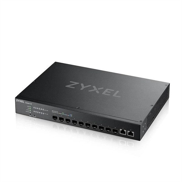 Коммутатор Мультигигабитный Smart L3 Lite Zyxel NebulaFlex XS1930-12F, rack 19", 10xSFP+, 2xRJ-45: 1/2,5/5/10G