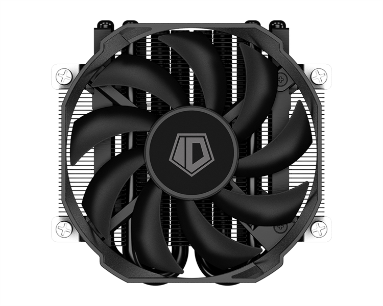 Кулер для процессора ID-COOLING IS-30A BLACK AMD AM5/AM4 низкопрофильный высота 30mm (36шт/кор, TDP 100W, PWM, 4 тепл.трубки прямого контакта, FAN 92mm) BOX
