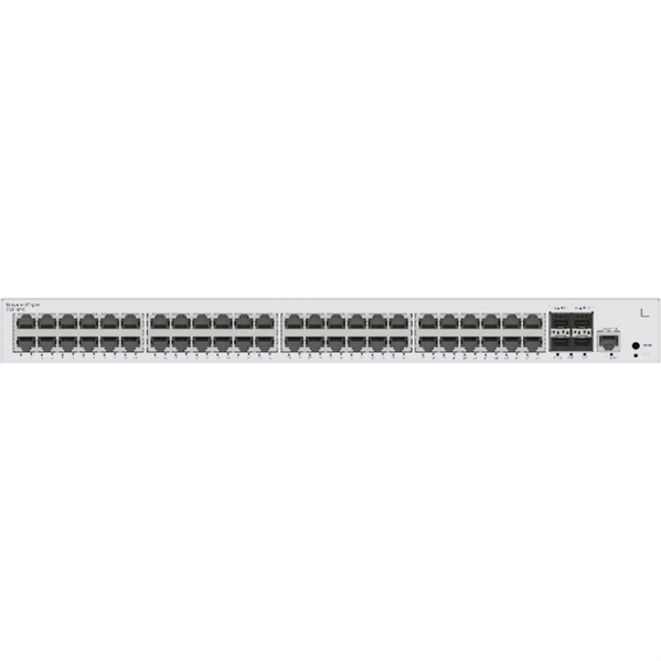 Коммутатор HUAWEI eKit S220-48P4S (L2, 48*10/100/1000BASE-T ports(380W PoE+), 4*GE SFP ports, built-in AC power)