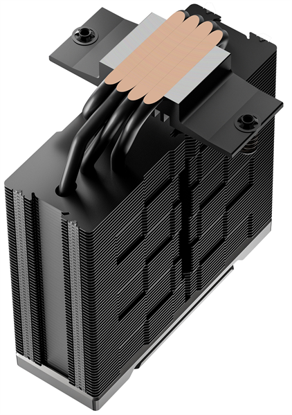 Кулер для процессора DEEPCOOL AK400 G2 LGA1851/1700/1200/115X/AM5/AM4 (12шт/кор, TDP 220W, PWM, Fan 120mm, 4 тепл. Трубки, Wood-grain top cover, черный) RET (R-AK400G2-BKNNMN-GJD)
