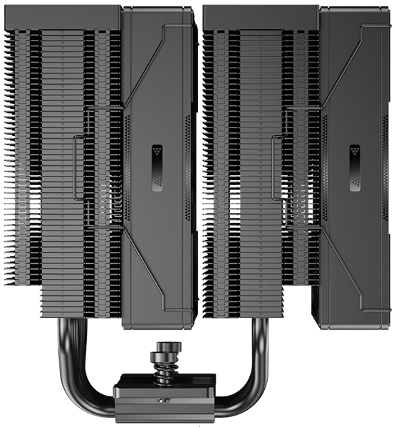 Кулер для процессора PCCooler RZ620 BK, 2x120mm FAN, 6 HEAT PIPES, 4-PIN PWM, 500-2200 RPM, 32 DBA, FDB BEARING, LGA 1851/1700/1200/115X, AMD AM5/AM4