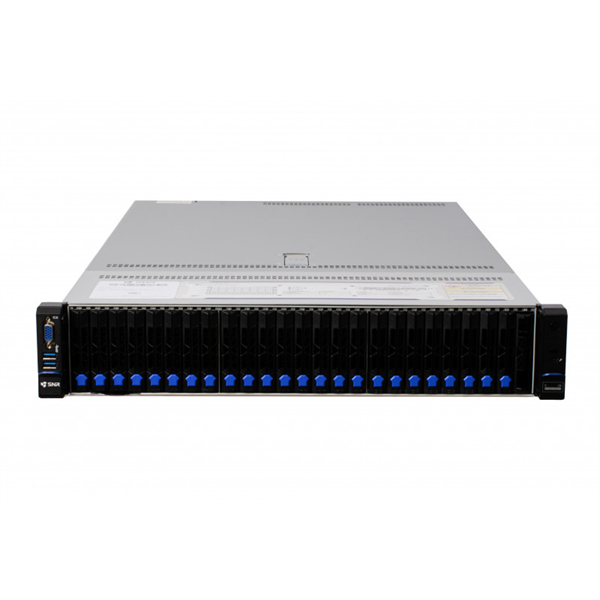 Серверная платформа SNR-SR2425LS-NV Rack 2U, 2xXeon LGA4677, 32xDDR5/5600MHz(upto 8TB), 24xHDD SFF SATA/SAS/NVMe + 2xSFF rear, 2x M.2 (2280 / 22110), noRAID, 5xPCIe 5.0/4.0, 2x1300W, Rails