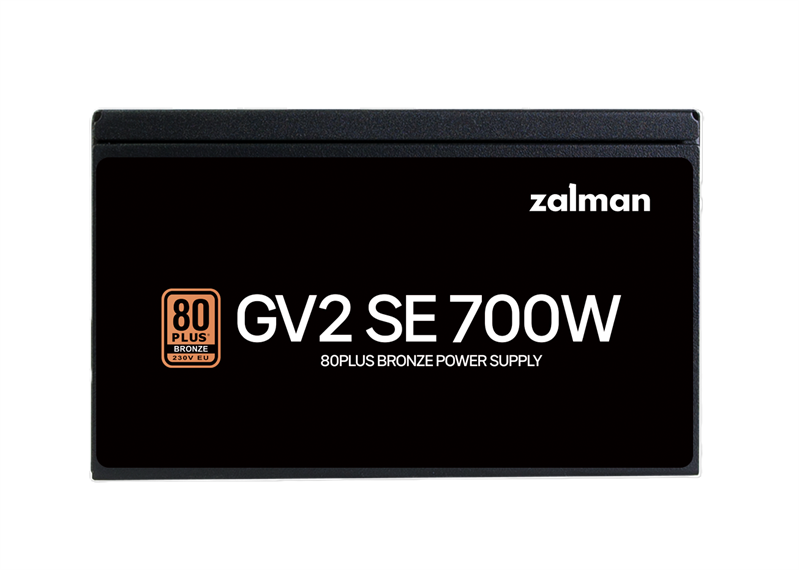 Блок питания Zalman ZM700-GV2SE, 700W, ATX12V v2.52, APFC, 12cm Fan, 80+ Bronze, Retail