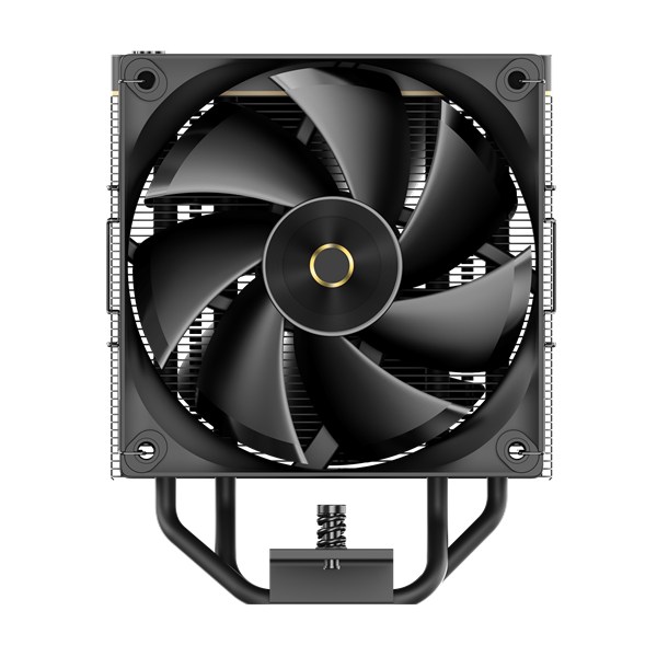 Кулер для процессора Ocypus Iota A40 BK Dual Fan, 2x120mm FAN, Display Panel, 4 HEAT PIPES, 4-PIN PWM, 500-2000 RPM, 29DBA, FDB, LGA115X/1200/1700/18XX, AM4/AM5