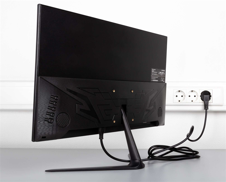 Монитор 21.5'' IRBIS GROOVYVIEW 22 LED Monitor 1920x1080, 16:9, IPS, 250 cd/m2, 1000:1, 3ms, 178°/178°, VGA, HDMI, DP, Audio output, 100Hz, Speak, Tilt, VESA 75х75, Внутр. Бп, Black 1y (China)