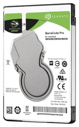 Жесткий диск HDD SATA 2,5" Seagate BarraCuda 500Gb, ST500LM034 , 7200 rpm, 128Mb buffer (analog ST500LM021), 1 year