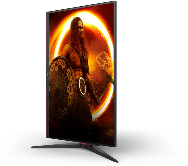 Монитор 27" AOC Q27G2S 2560x1440, WLED, 16:9, IPS, 350 cd, 1000:1, 80M:1, 4(1) ms, 178/178, 2xHDMI, DP, 165Hz, Tilt, Pivot, HAS, Swivel, Внутр, VESA, Black, 3y