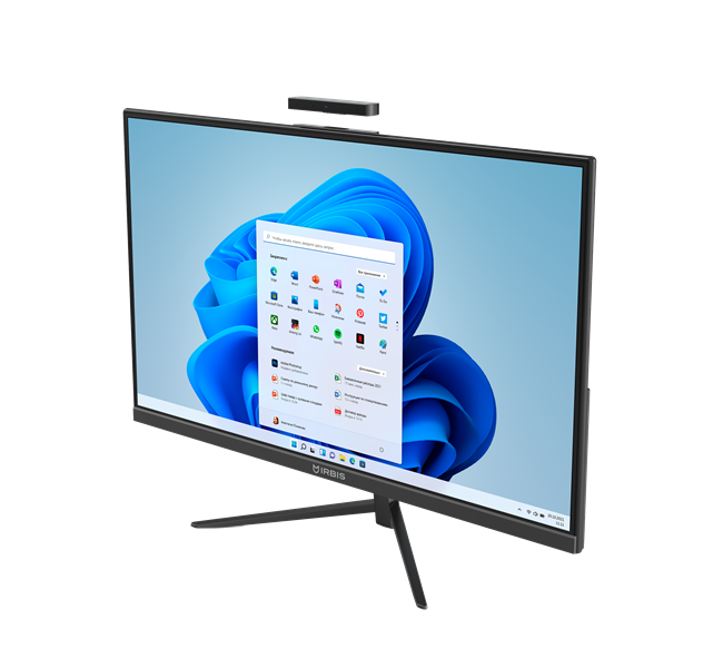 Моноблок IRBIS GroovyAIO 24; 23.8" (I5-1250P;1920x1080; IPS; 16GB (2*8) DDR4/512GB NVME SSD, wifi6 AX101, microSD, type C full function, RJ45, WebCam 5MP(magnetic), EU 19V 3.42A, wired k+m, Win11Pro, Китай)