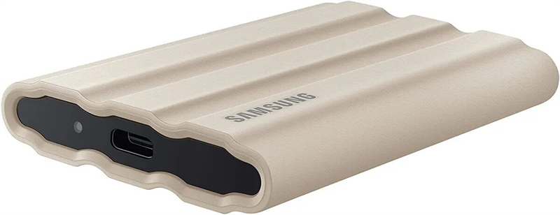 Твердотельный накопитель SSD Samsung T7 Shield External 1Tb (1024GB) Beige USB 3.2 (MU-PE1T0K/WW) 1year