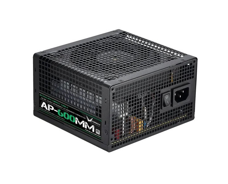 блок питания Formula V Line AP-600MM, 600W, APFC, 80+, 12cm Fan