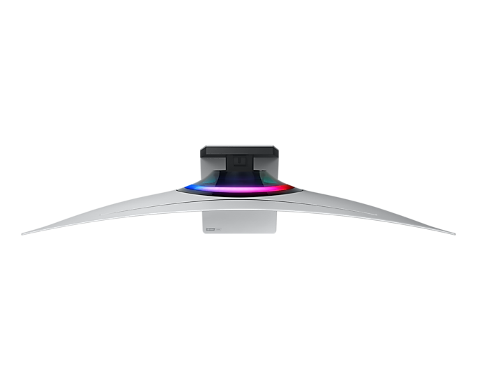 Монитор Samsung 34" Odyssey OLED G8 G85SD S34DG852SI Curved OLED 21:9 3440x1440x175Hz 0,03ms 1M:1 250cd 1,07B 178/178 DP; HDMIx2 USB3.0x2 Smart TV Spk 10вт Tilt HAS Pivot БП внешн VESA Silver