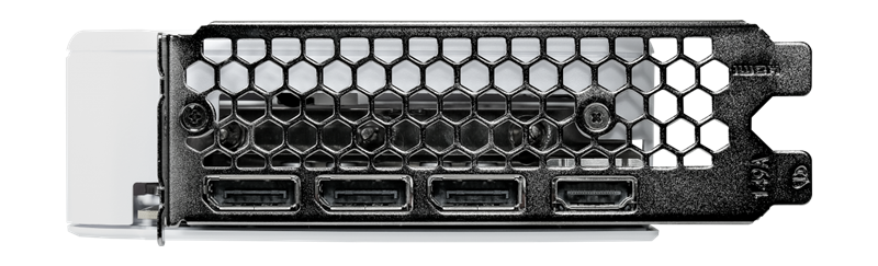 Видеокарта PALIT NE7506TU19P1-GB2062M RTX5060Ti WHITE OC 8GB GDDR7 128bit 3-DP HDMI