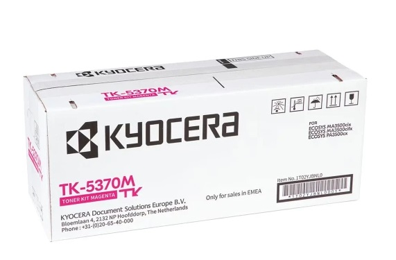 Тонер Kyocera Тонер-картридж TK-5370M для ECOSYS MA3500cifx/MA3500cix/PA3500cx пурпурный (5000 стр.)