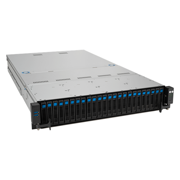Сервер ASUS RS520A-E12-RS24U/1G/1.6kW/16NVMe/RH/OCP/GPU