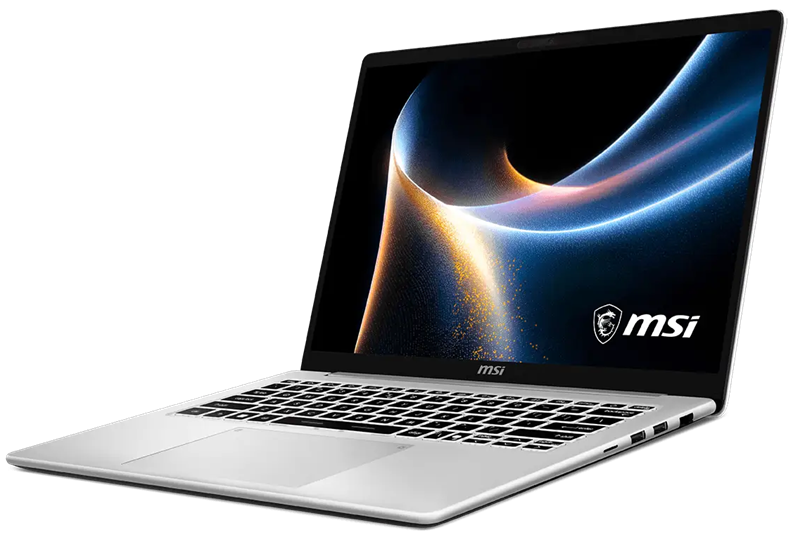 ноутбук MSI Modern 14S AI+ G3MG Core Ultra 5 322 14" 16:10 FHD+ (1920 x 1200) OLED,DDR5 16GB,512GB SSD,Intel Arc Graphics,backlight,60Whr,1.5kg,1y,Dos,Urban Silver