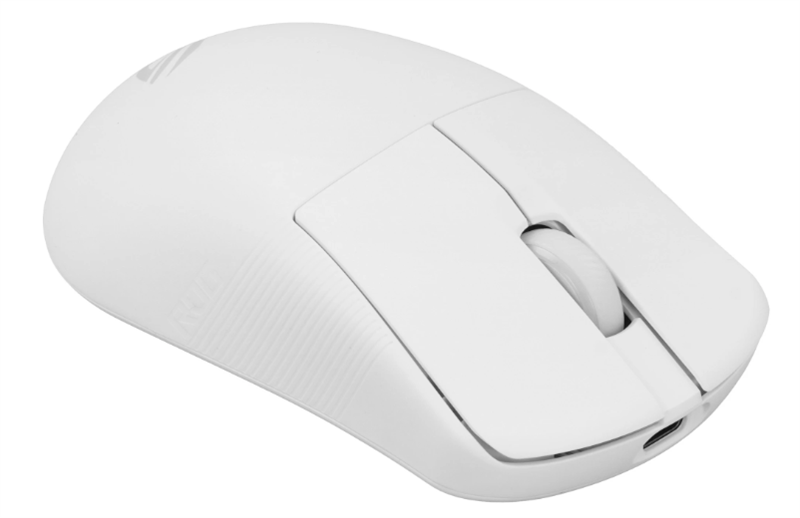 Мышь ASUS ROG HARPE ACE MINI, 49g, 2.4GHz RF, Bluetooth 5.1, 36K DPI sensor, 5 Programmable Buttons, White