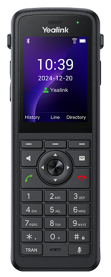 телефон YEALINK AX86R, экран 2.4", Wi-Fi 6, IP67, Alarm, виброоповещение, Bluetooth, 3.5 mm, Type-C, SNC, звук HD