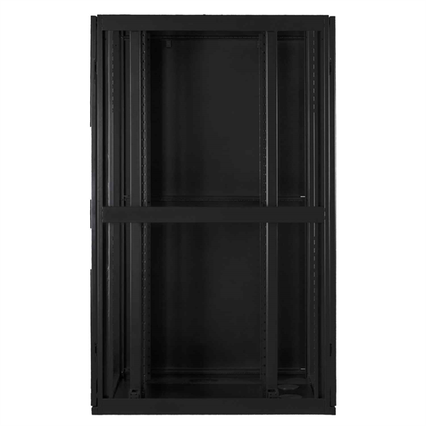 Серверный шкаф SMARTWATT Серверный шкаф Rack S-Series 42U 800x1200мм, двери с перфорацией, боковые панели 4шт и ролики в комплекте, черный (4512020620016)