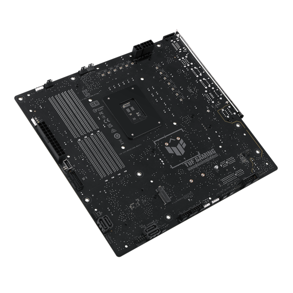Материнская плата ASUS TUF GAMING B760M-BTF WIFI D4, LGA1700, B760, 4*DDR4, 4*SATA, 3*M.2, 4*USB 3.2, 3*USB 2.0, Type-C, 2*PCIx16, 1*PCIx1, DP+HDMI, mATX; 90MB1E50-M0EAY0