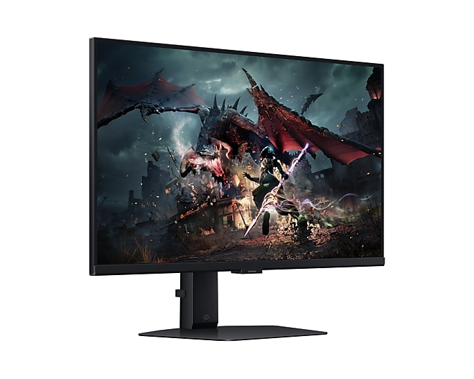 Монитор Samsung 27" Odyssey G5 G50D S27DG502EI IPS 16:9 2560x1440x180Hz 1ms 350cd 1000:1 178/178 HDMI DP HAS Pivot Tilt Swiv VESA Black (незначительное повреждение коробки)