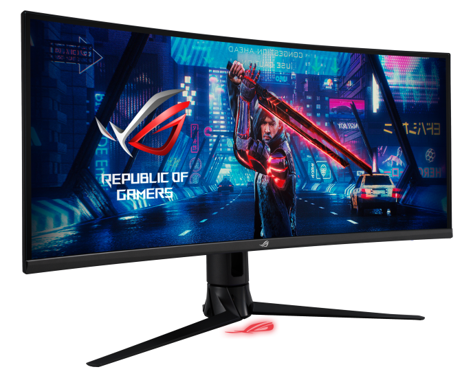 ASUS 34" ROG Strix XG349C ProGaming IPS Curved 3440x1440 1ms 400cd HDR400 180Hz HDMI DP UDB Type MM Black