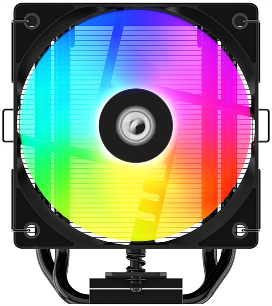 Кулер для процессора ID-COOLING SE-904-XT ARGB BLACK LGA1851/1700/1200/115X/AM5/AM4 (16шт/кор, TDP 180W, PWM, 4 тепл.трубки прямого контакта, FAN 100mm, Addressable RGB LED) RET