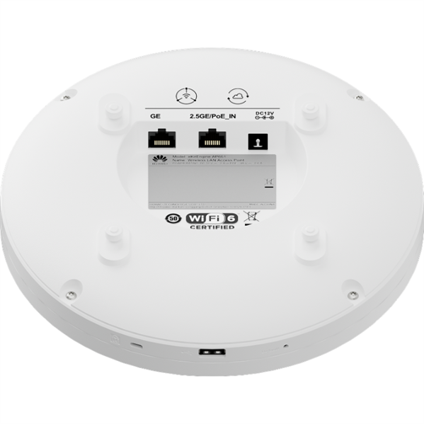 Точка доступа HUAWEI eKit Assembling Components, AP661 (11ax indoor,2+2+4 tri bands, smart antenna, USB, BLE)