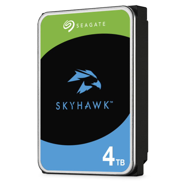 Жесткий диск Seagate Skyhawk HDD 3.5" SATA 4Tб, 5400 rpm, 256Mb buffer, ST4000VX015, 1 year, (analog ST4000VX013)