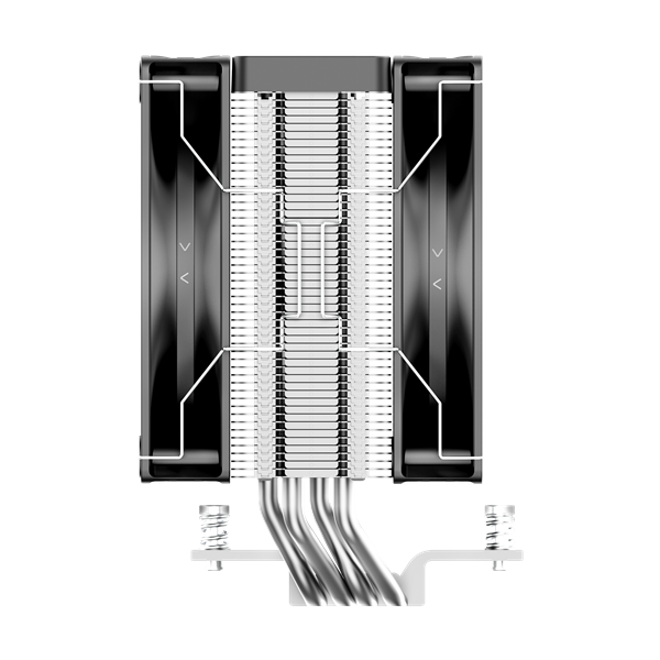 Кулер для процессора Ocypus Delta A40 Elite BK Dual Fan, 2x120mm FAN, Top Panel, 4 HEAT PIPES, 4-PIN PWM, 500-2000 RPM, 29DBA, HYDRO BEARING, LGA115X/1200/1700/18XX, AM4/AM5