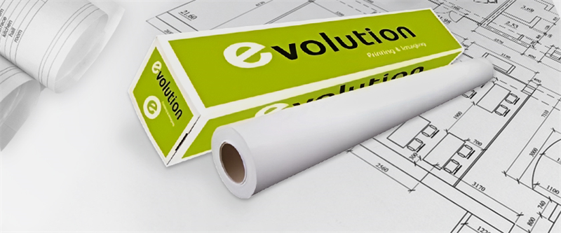Бумага Evolution PPC Premium EXTRA Paper 80gr 0.297x175 м аналог 450L91236 (кратно 2 шт)