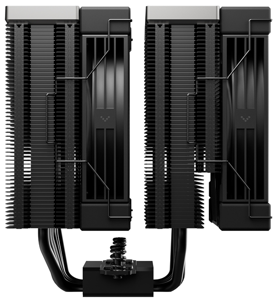 Кулер для процессора DEEPCOOL AK620 G2 DIGITAL NYX LGA1851/1700/1200/115X/AM5/AM4 (8шт/кор, TDP 260W, PWM, DUAL Fan 120mm, 6 тепл. трубок, Copper Base, черный) RET (R-AK620G2-BKNNMN-GJD-1)
