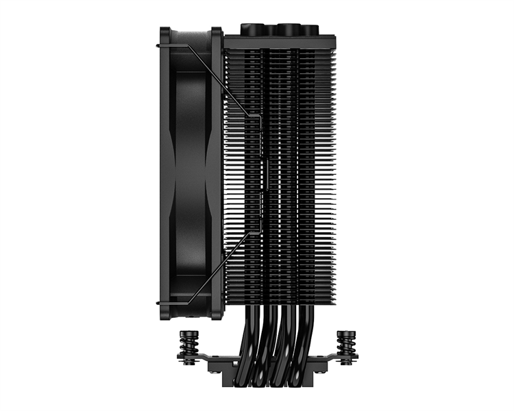 Кулер для процессора ID-COOLING SE-214-XT BLACK LGA20XX/1700/1200/115X/AM5/AM4 (16шт/кор, TDP 180W, PWM, 4 тепл.трубки прямого контакта, FAN 120mm) RET