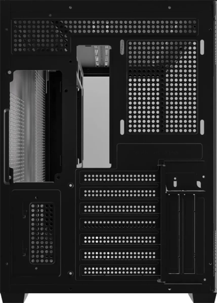 корпус Accord ACC-ZA06B black w/o PSU ATX 1xUSB2.0 1xUSB3.0 audio