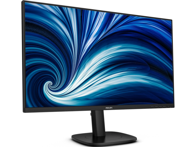 Монитор 27" Philips 27B2U3601 2560x1440, WLED, 16:9, IPS, 350cd, 1500:1, 4ms, 50M:1, 178/178, HDMI, DP, USB Hub, 4*USB3.2 USB-C(PD90W), RJ45, Speakers, 120Hz, Tilt, HAS, Swivel, Pivot, Internal, VESA, Black,