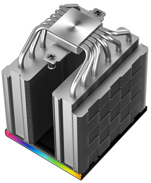 Кулер для процессора DEEPCOOL AK620 DIGITAL SE LGA20XX/1700/1200/115X/AM5/AM4 (9шт/кор, TDP 260W, PWM, DUAL Fan 120mm, 6 тепл. трубок, ARGB, черный) RET (R-AK620-BKADMN-GJD)